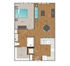 Main Street Flats Apartments 1x1 J Floor Plan Main Street Flats Apartments 1x1 J Floor Plan